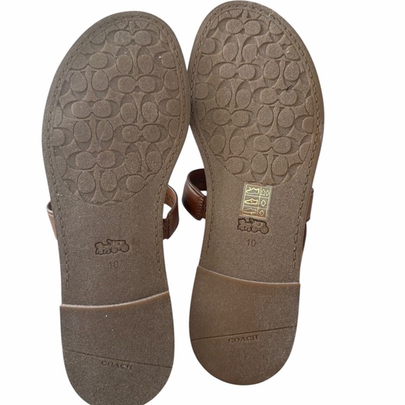New Coach Harlan Signature Sandals Women’s Size 10 - Picture 3 of 4